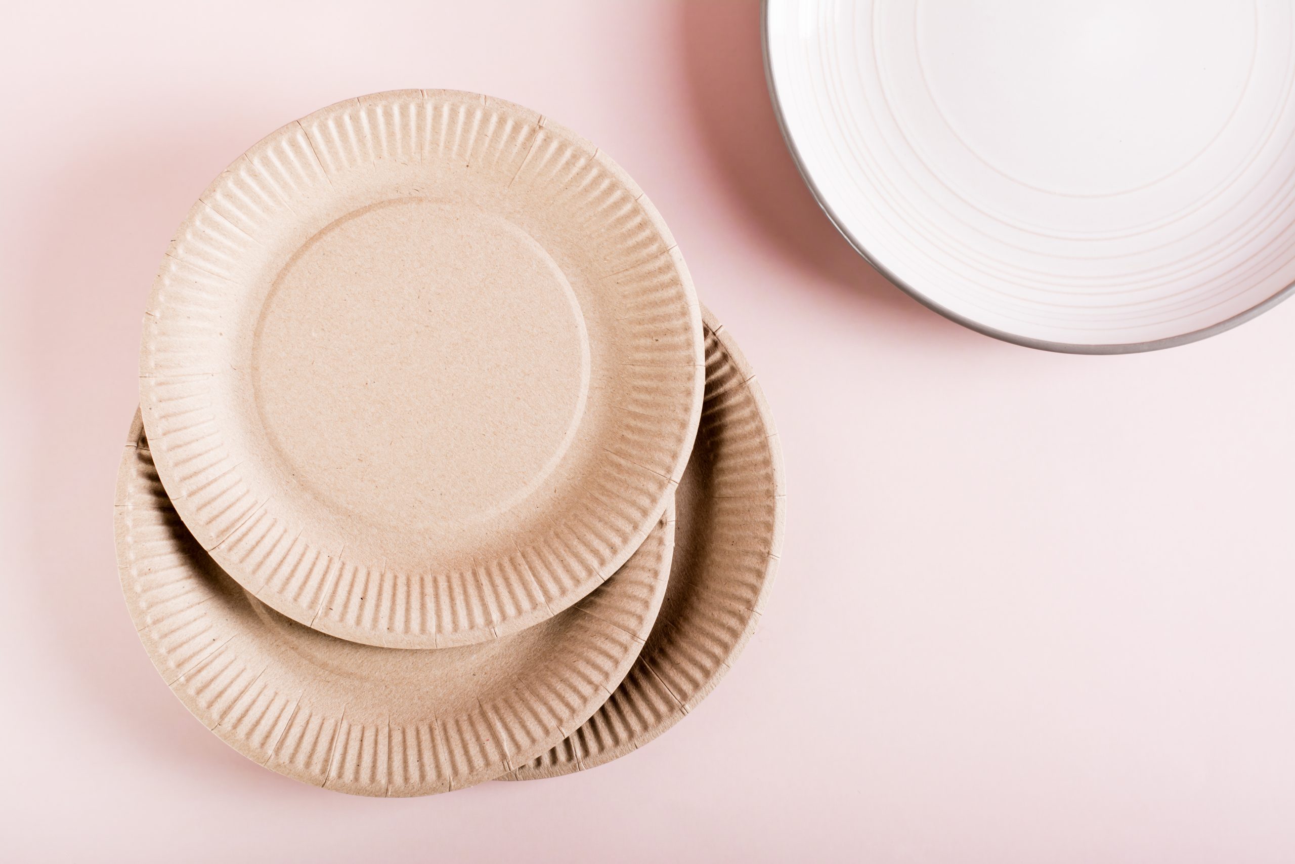 Bagasse Round & Square Plates